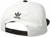 Picture of adidas Originals Youth Kids-Boy's/Girl's Boy's Trefoil Chain Snapback Cap, White/Black, ONE SIZE