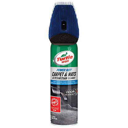 Picture of Turtle Wax T-244R1 Power Out! Carpet and Mats Cleaner and OdorEliminator - 18 oz, Carpet & Mats Cleaner
