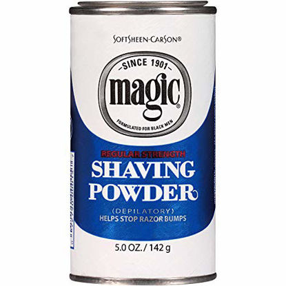 Picture of Soft Sheen Carson Magic Regular Strength Shaving Powder Blue 5Oz/142G by Magic
