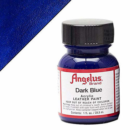 Picture of Angelus Leather Paint 1 oz Dark Blue