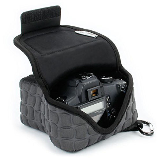 USA Gear Top Loading Digital SLR Camera Bag for Canon EOS Rebel Compact DSLR