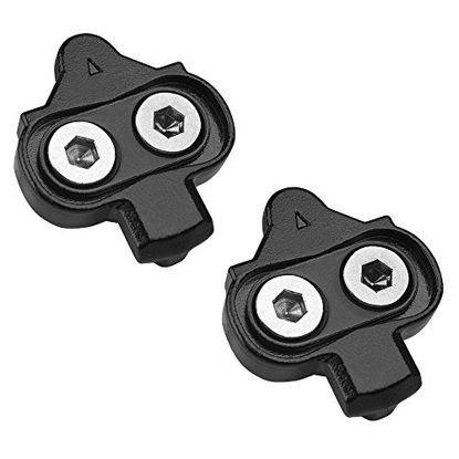 Picture of BV Bike Cleats Compatible with Shimano SPD - Spinning, Indoor Cycling & Mountain Bike Bicycle Cleat Set