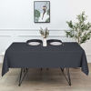 Picture of sancua Rectangle Tablecloth - 60 x 84 Inch - Stain and Wrinkle Resistant Washable Polyester Table Cloth, Decorative Fabric Table Cover for Dining Table, Buffet Parties and Camping, Grey