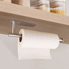 Picture of Paper Towel Holders,Paper Towels Rolls - for Kitchen,Paper Towels Bulk- Self-adhesive Under Cabinet,Both Available in Adhesive and Screws,Stainless Steel Paper Towel Holder