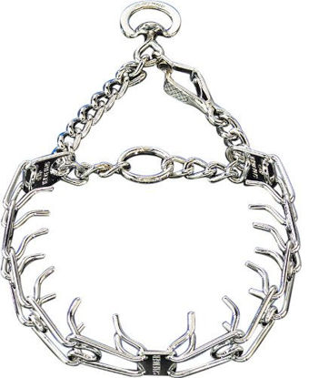 Picture of Herm Sprenger Pet Supply Imports Chrome Plated Training Collar with Quick Release Snap for Dogs, Medium, 3.0mm, 21-Inch