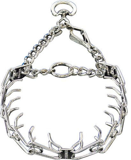Picture of Herm Sprenger Pet Supply Imports Chrome Plated Training Collar with Quick Release Snap for Dogs, Medium, 3.0mm, 21-Inch