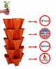 Picture of Mr. Stacky 5-Tier Strawberry Planter Pot, 5 Pots