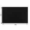 Picture of Hubulk Dog Cat Food Feeding Mat L (19"x12") XL (24"x16") or XXL (32X24) 0.5" & 1" inch Raised Edge Silicone Non Slip Waterproof Pet Food Mat Dog Bowl Placemat Large (XL, Black)