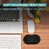 Picture of Vankey Soft Memory Foam Mouse Wrist Rest Support, Cool Ergonomic Hand Rest Support for Computer, Laptop, Office, PC Gaming - Massage Holes Design - Easy Typing Wrist Pain Relief and Repair