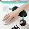 Picture of Vankey Soft Memory Foam Mouse Wrist Rest Support, Cool Ergonomic Hand Rest Support for Computer, Laptop, Office, PC Gaming - Massage Holes Design - Easy Typing Wrist Pain Relief and Repair