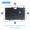 Picture of Pyle - 5 Channel Rack Mount Bluetooth Receiver, Home Theater Amp, Speaker Amplifier, Bluetooth Wireless Streaming, MP3/USB/SD/AUX/FM Radio, 200 Watt, w/ Digital ID3 LCD Display from - PDA7BU,Black
