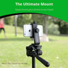Picture of KobraTech Cell Phone Tripod Mount - UniMount 360 Universal iPhone Tripod Mount Adapter with Remote