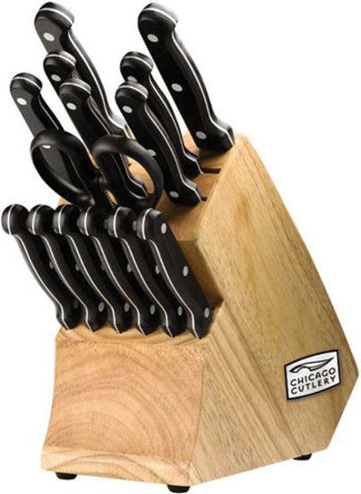 Picture of Chicago Cutlery Essentials Stainless Steel Knife Block Set (15 Piece)
