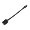 Picture of Cable Matters Mini DisplayPort to DisplayPort Adapter (Mini DP to DP) in Black - 4K Resolution Ready - Thunderbolt and Thunderbolt 2 Port Compatible