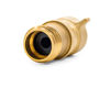 Picture of Camco (40055) RV Brass Inline Water Pressure Regulator- Helps Protect RV Plumbing and Hoses from High-Pressure City Water, Lead Free