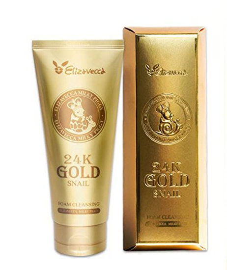 Picture of [Elizavecca] 24k Gold Snail Foam Cleansing 180ml