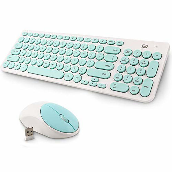 GetUSCart- Wireless Keyboard and Mouse Combo, FD iK6630 2.4GHz Cordless ...