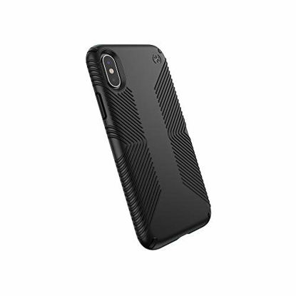 Picture of Speck Products Presidio Grip iPhone X Case, Black/Black