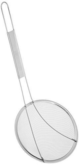 Picture of Winco Stainless Steel Strainer, 6.5-Inch Diameter, Fine Mesh,Medium