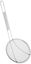 Picture of Winco Stainless Steel Strainer, 6.5-Inch Diameter, Fine Mesh,Medium