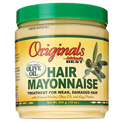 Picture of Africas Best Orig Hair Mayonnaise 15 Ounce Jar (443ml)