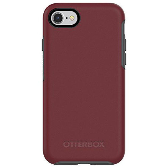 Picture of OtterBox SYMMETRY SERIES Case for iPhone SE (2nd gen - 2020) and iPhone 8/7 (NOT PLUS) - Retail Packaging - FINE PORT (CORDOVAN/SLATE GREY)