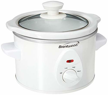 Picture of Brentwood Slow Cooker, 1.5 Quart, White
