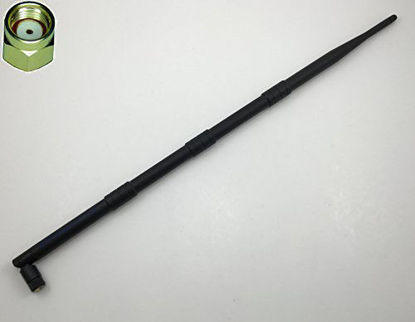 Picture of New Dual Band 2.4GHz 5GHz 12dBi RP-SMA High Gain WiFi Wireless Antenna 5.8GHz US Quick USA Shipping