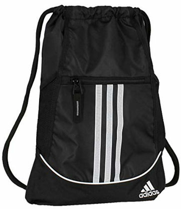 Picture of adidas Unisex Alliance II Sackpack, Black, One Size