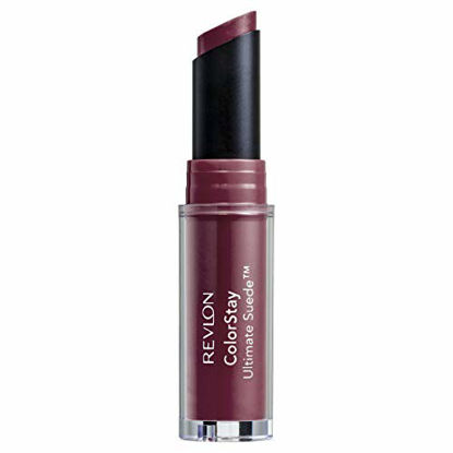Picture of Revlon ColorStay Ultimate Suede Lipstick, Longwear Soft, Ultra-Hydrating High-Impact Lip Color, Formulated with Vitamin E, Supermodel (045), 0.09 oz