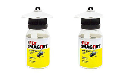 Picture of Victor M380 Fly Magnet 1-Quart Reusable Trap With Bait(2Pack)