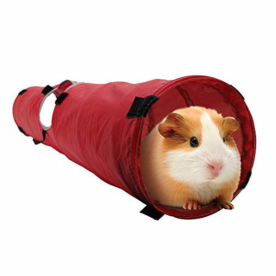 Picture of Living World Pet Tunnel, Red/Grey