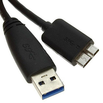 Picture of 4FT Micro USB 3.0 Cable A to Micro B for Seagate Goflex/Back Up Plus/Expansion Series Portable External Hard Drives