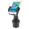 Picture of Cellet Car Cup Holder Mount, Adjustable Smart Phone Cradle for iPhone 11 Pro XR XS Max X 8 Plus 7 SE Samsung Note 10 + 9 Galaxy S20+ Ultra S10+ S9 A71 A51 A21 A11LG Stylo 6 V60 Moto z4 edge+ e6 (PH600)
