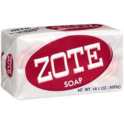 Picture of Zote Laundry Soap Bar Pink 14.1 Ounce Each (Pack of 4)