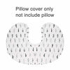 Picture of ALVABABY Nursing Pillow Cover Slipcover,100% Organic Cotton ,Soft and Comfortable,Feathers Design,Maternity Breastfeeding Newborn Infant Feeding Cushion Cover, ZT01