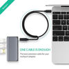 Picture of UGREEN USB C Extension Cable Male to Female Type C Extender Cord Thunderbolt 3 Compatible for Nintendo Switch, MacBook Pro, Google Pixel 3 2 XL, Samsung Galaxy S10 S9 S8 Plus Note 8 (1.5FT)