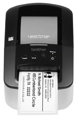 Picture of Brother QL-700 High-speed, Professional Label Printer