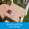 Picture of Scotch Heavy Duty Packaging Tape, 1.88" x 22.2 yd, Designed for Packing, Shipping and Mailing, Strong Seal on All Box Types, 1.5" Core, Clear, 6 Rolls with Dispenser (142-6)
