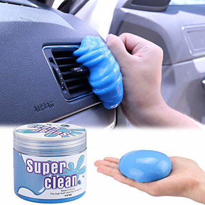  KAR4KLEANER Car Cleaning Gel for Car Cleaning Kit Car Slime for Cleaning  Car Cleaning Putty for Car Interior Cleaner Dust Gel Cleaner for Car  Detailing Kits Car Accessories Keyboard Cleaner (Blue) 