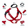 Picture of 2 Hounds Design Freedom No Pull Dog Harness | Adjustable Gentle Comfortable Control for Easy Dog Walking |for Small Medium and Large Dogs | Made in USA | Leash Included | 5/8" MD Red