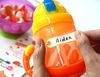 Picture of Baby Bottle Labels for Daycare, Self-Laminating, Waterproof Write-On Name Labels, Assorted Sizes & Colors, Pack of 64