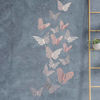 Picture of 72 Pieces 3D Butterfly Wall Decals Sticker Wall Decal Decor Art Decorations Sticker Set 3 Sizes for Room Home Nursery Classroom Offices Kids Girl Boy Bedroom Bathroom Living Room Decor (Rose Gold)