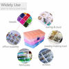 Picture of Opret Jewelry Organizer(4 Pack), Plastic Jewelry Box(15 grids) with Movable Dividers Earring Storage Containers