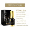 Picture of VENALISA Gel Nail Polish, 12ml Pure White Color Soak Off UV LED Nail Gel Polish Nail Art Starter Manicure Salon DIY at Home, 0.43 OZ
