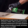 Picture of 3M Hi-Strength 90 Spray Adhesive, Permanent, Bonds Laminate, Wood, Concrete, Metal, Plastic, Clear Glue, Net Wt 17.6 oz, Will Spray Upside Down