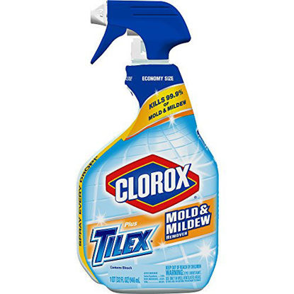 Picture of Clorox Plus Tilex Mold and Mildew Remover Spray Bottle, 32 Fl Oz (Packaging May Vary)