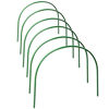 Picture of F.O.T 6Pcs Greenhouse Hoops Rust-Free Grow Tunnel Tunnel, 4ft Long Steel with Plastic Coated Plant Supports for Garden Fabric, Plant Support Garden Stakes