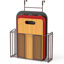 Picture of SimpleHouseware Over Cabinet Door Organizer, Mesh Bronze