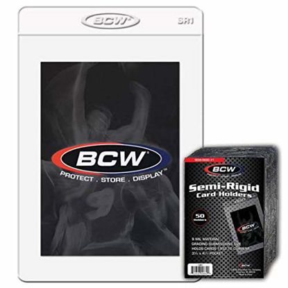 Picture of BCW 1-SR1 Semi-Rigid Card Holder - #1